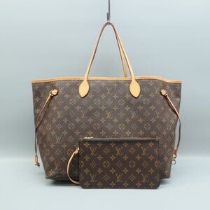 Louis Vuitton Neverfull GM Brown W/P Monogram Canvas Shoulder Bag